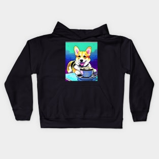 Pembroke Welsh Corgi Kids Hoodie